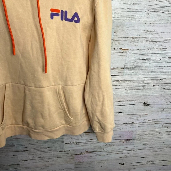 FiLA yellow hoodie sweater  size small - Picture 3 of 9